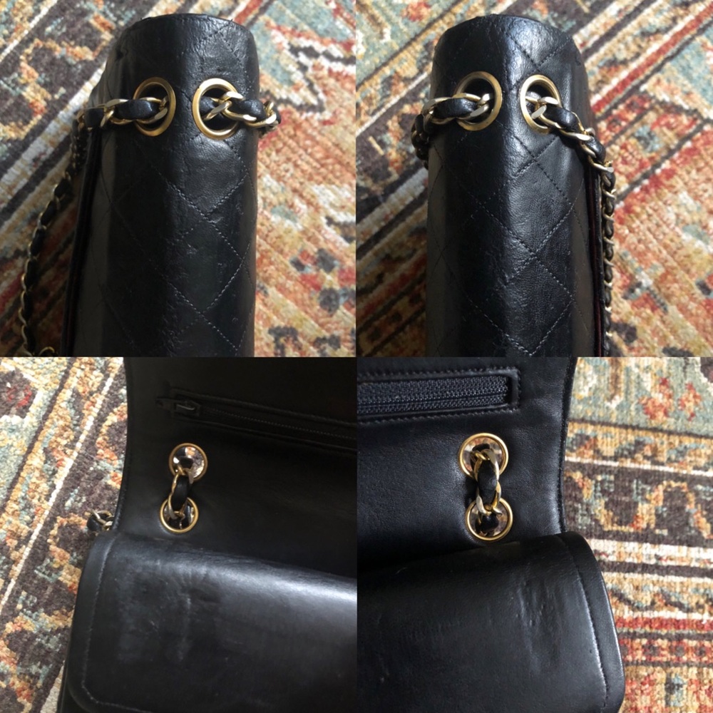 SOLD***Chanel Vintage Small Double Flap Bag - Picture 9 of 13
